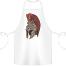 Roman Helmet Bodybuilding Gym Spartan Cotton Apron 100% Organic White