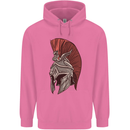 Roman Helmet Bodybuilding Gym Spartan Mens 80% Cotton Hoodie Azelea