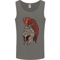 Roman Helmet Bodybuilding Gym Spartan Mens Vest Tank Top Charcoal