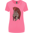 Roman Helmet Bodybuilding Gym Spartan Womens Wider Cut T-Shirt Azalea