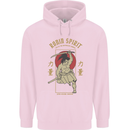 Ronin Spirit Samurai Japan Japanese Childrens Kids Hoodie Light Pink