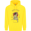 Ronin Spirit Samurai Japan Japanese Childrens Kids Hoodie Yellow