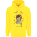 Ronin Spirit Samurai Japan Japanese Childrens Kids Hoodie Yellow