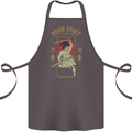 Ronin Spirit Samurai Japan Japanese Cotton Apron 100% Organic Dark Grey