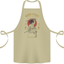 Ronin Spirit Samurai Japan Japanese Cotton Apron 100% Organic Khaki