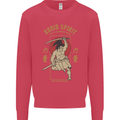 Ronin Spirit Samurai Japan Japanese Kids Sweatshirt Jumper Heliconia