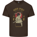 Ronin Spirit Samurai Japan Japanese Kids T-Shirt Childrens Chocolate