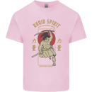 Ronin Spirit Samurai Japan Japanese Kids T-Shirt Childrens Light Pink