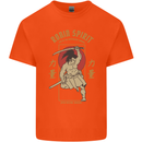 Ronin Spirit Samurai Japan Japanese Kids T-Shirt Childrens Orange