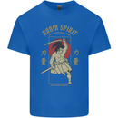 Ronin Spirit Samurai Japan Japanese Kids T-Shirt Childrens Royal Blue