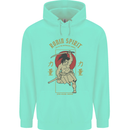 Ronin Spirit Samurai Japan Japanese Mens 80% Cotton Hoodie Peppermint