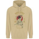Ronin Spirit Samurai Japan Japanese Mens 80% Cotton Hoodie Sand