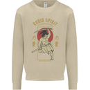 Ronin Spirit Samurai Japan Japanese Mens Sweatshirt Jumper Sand