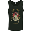 Ronin Spirit Samurai Japan Japanese Mens Vest Tank Top Black