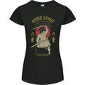 Ronin Spirit Samurai Japan Japanese Womens Petite Cut T-Shirt Black