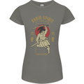 Ronin Spirit Samurai Japan Japanese Womens Petite Cut T-Shirt Charcoal