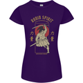 Ronin Spirit Samurai Japan Japanese Womens Petite Cut T-Shirt Purple