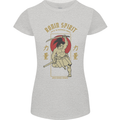 Ronin Spirit Samurai Japan Japanese Womens Petite Cut T-Shirt Sports Grey
