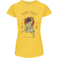 Ronin Spirit Samurai Japan Japanese Womens Petite Cut T-Shirt Yellow