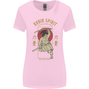 Ronin Spirit Samurai Japan Japanese Womens Wider Cut T-Shirt Light Pink