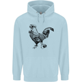 Rooster Camera Photography Photographer Childrens Kids Hoodie Light Blue