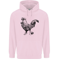 Rooster Camera Photography Photographer Childrens Kids Hoodie Light Pink