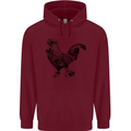 Rooster Camera Photography Photographer Childrens Kids Hoodie Maroon