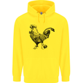 Rooster Camera Photography Photographer Childrens Kids Hoodie Yellow