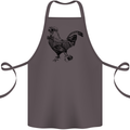 Rooster Camera Photography Photographer Cotton Apron 100% Organic Dark Grey