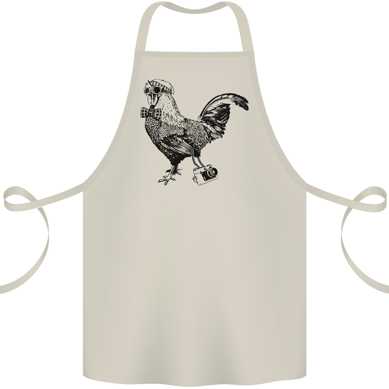 Rooster Camera Photography Photographer Cotton Apron 100% Organic Natural