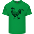 Rooster Camera Photography Photographer Mens Cotton T-Shirt Tee Top Irish Green