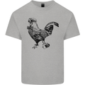 Rooster Camera Photography Photographer Mens Cotton T-Shirt Tee Top Sports Grey