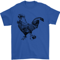 Rooster Camera Photography Photographer Mens T-Shirt Cotton Gildan Royal Blue