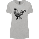 Rooster Camera Photography Photographer Womens Wider Cut T-Shirt Sports Grey