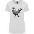Rooster Camera Photography Photographer Womens Wider Cut T-Shirt White