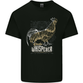 Rooster Whisperer Farmer Farming Chicken Mens Cotton T-Shirt Tee Top Black