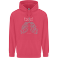 Rooted Christ Christian Catholic Religion Childrens Kids Hoodie Heliconia