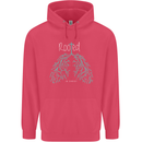 Rooted Christ Christian Catholic Religion Childrens Kids Hoodie Heliconia