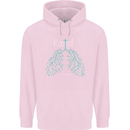 Rooted Christ Christian Catholic Religion Childrens Kids Hoodie Light Pink