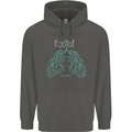 Rooted Christ Christian Catholic Religion Childrens Kids Hoodie Storm Grey