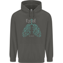 Rooted Christ Christian Catholic Religion Childrens Kids Hoodie Storm Grey