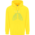 Rooted Christ Christian Catholic Religion Childrens Kids Hoodie Yellow