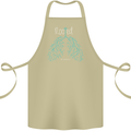 Rooted Christ Christian Catholic Religion Cotton Apron 100% Organic Khaki