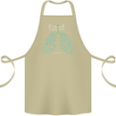 Rooted Christ Christian Catholic Religion Cotton Apron 100% Organic Khaki