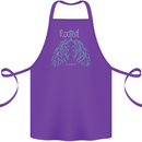 Rooted Christ Christian Catholic Religion Cotton Apron 100% Organic Purple