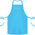 Rooted Christ Christian Catholic Religion Cotton Apron 100% Organic Turquoise