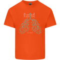 Rooted Christ Christian Catholic Religion Kids T-Shirt Childrens Orange