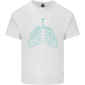 Rooted Christ Christian Catholic Religion Kids T-Shirt Childrens White
