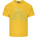 Rooted Christ Christian Catholic Religion Kids T-Shirt Childrens Yellow