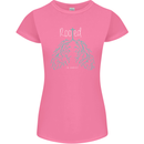 Rooted Christ Christian Catholic Religion Womens Petite Cut T-Shirt Azalea